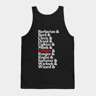 I'm The Paladin - D&D All Class Tank Top